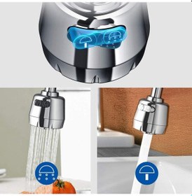 Resim Ayt Sunup Sn-27114 2 Kademeli Su Tasarruflu Musluk Başlığı 360 Derece 80x52x22mm 