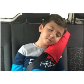 Resim Gojo Çocuk Emniyet Kemer Yastığı (SİYAH, GRİ, KIRMIZI) 
