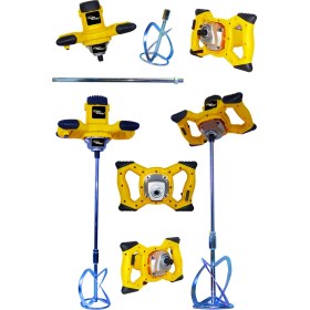 Resim Lieber German 3400 W 6 Kademe Devir Ayarlı Elektirikli Alçı Boya ve Harç Karıştırıcı Mikser 