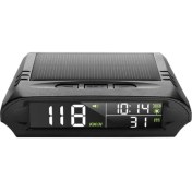 Resim Creatorally Araba Kablosuz Headup Ekran Güneş Gps Dijital Kilometre LCD Ekran ile Aşırı Hız Alarmı Kmh / Mph Zaman / Yükseklik / Sıcaklık / Hız Göstergesi (Yurt Dışından) 