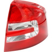 Resim ALPHA AUTO PART Skoda Octavia Için Arka Stop Sağ Lamba Camı 