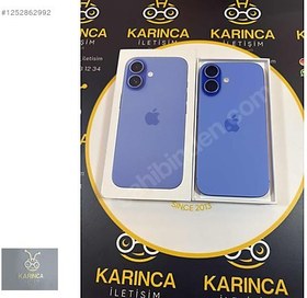 Resim Apple iPhone 16 İkinci El TR | 128 GB | Laciverttaş 