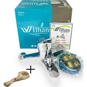Resim İlhan Mix Aç Kapa Banyo Bataryası 40 mm Kartuş +Keten 