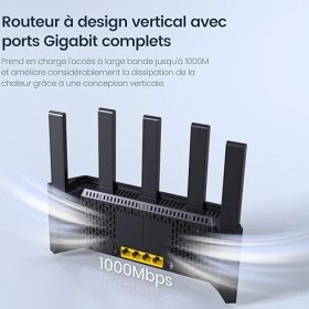 Resim CetKing RX12L Pro Dual-Band Gigabit Wi-Fi 6 Router 