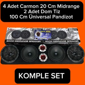 Resim Carmon Audio Oto ses sistemi set carmon 