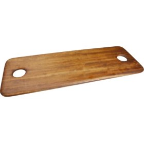 Resim Trio Steak Board Büyük Iki Delikli Simit Sunum 