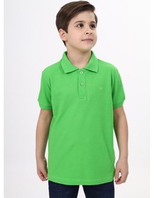 Resim Toontoy Unisex Çocuk Nakışlı Tişört Fıstık Yeşili 