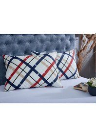 Resim Komfort Home Baskılı Pamuklu Silikon Yastık 800 G 50 x 70 Cm 2 Ad N11.234 