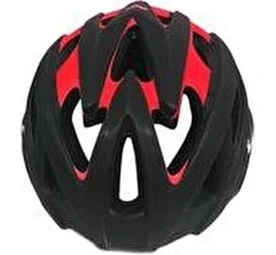 Resim Raptor Kask MV29 Arka LED Lambalı Fileli Mtb Bisiklet Kaskı M Beden Siyah Kırmızı 