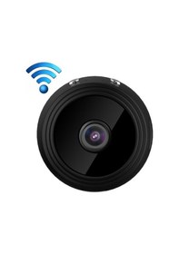 Resim Agoodshop A9+ 1080p Wifi Uzak Kablosuz Kamera - Siyah 