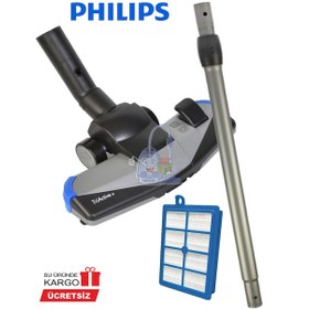 Resim Philips Uyumlu Fc9026 Triactive Marathon Başlık Boru Hepa Seti 