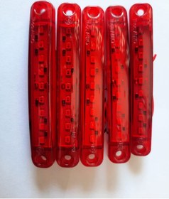 Resim parmak led 9ledli beyaz 5li set 