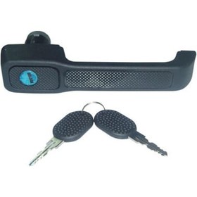 Resim Kapı Kolu Ön Sol Siyah Kilitli Uno 