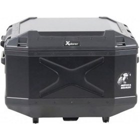 Resim Xplorer 45Lt Metal Siyah Arka Çanta Hepco Becker 