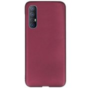 Resim Oppo Reno 3 Pro Kılıf Premier Silikon Koruma + Nano Glass Mürdüm Gpack