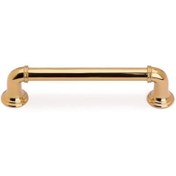 Resim System Altın 128 mm Çekme Mobilya Kulpu (SY4680 0128 GL-GL) 