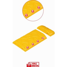 Resim Ppc Mercekli Yol Kasisi 12100 Yk 12101 Yk K Reflektörlü Hız Kesici Trafik Kasisi 