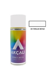 Resim Akçalı Sprey Boya 301 Parlak Beyaz 400 ML 