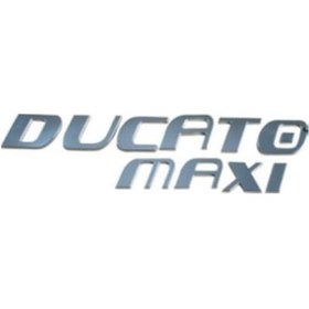 Resim Ayhan A6894 - Arka Bagaj Yazısı Ducato Maxı 