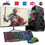 Resim Rogame RKT660853 i7-13700F 32 GB 1 TB M2 8 GB RX580 24" Free Dos Masaüstü Oyuncu Bilgisayarı 