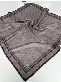 Resim Lotus Desen Eşarp - 06104 Vizon,bordo-15 