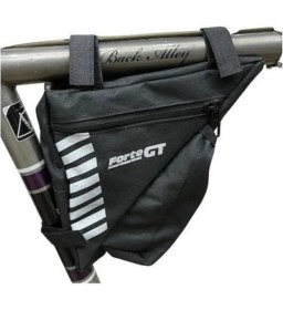 Resim Xbyc 827 Bisiklet Üçgen Çanta Suluklu Siyah Beyaz 