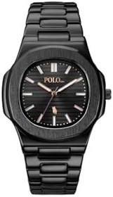 Resim Polo Zero Watchart Metal Kordon Özel Seri Geometrik Erkek Kol Saati 