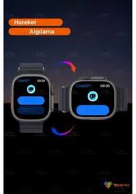 Resim Wearfitpro Hk10 Ultra 3 49mm Amoled Ekran Yapay Zeka Destekli Yeni Nesil Özelliklere Sahip Akıllı Saat 