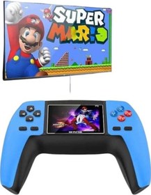 Resim Retro Konsol P5 Uyumlu Taşınabilir 520 Oyunlu Kablosuz Game Stick 