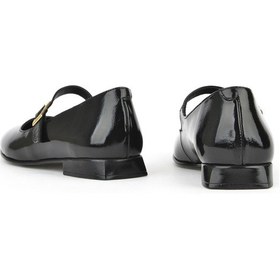 Resim Ziya, Kadın Hakiki Deri Babet 1531050z25100780k2 Siyah 1531050z25100780k2 000 Siyah 