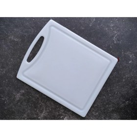 Resim Feyza Design Beyaz Polietilen Kesim Tahtası 32,5X26,5X1 Cm, Sağlıklı ve Dayanıklı 