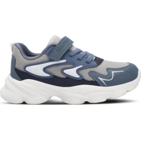Resim Slazenger PARIS Erkek Çocuk Cırt Cırtlı Mavi Sneaker 