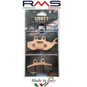Resim Peugeot Geopolıs 250 07-10 Rms Sinter Ön Fren Balatası 510-0363 