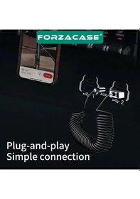 Resim Bluetooth 5.0 Fm Transmitter Aux Usb Girişli 1 Metre - Fc828 
