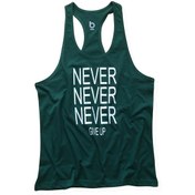 Resim Bluu Fitness Gym Tank Top Sporcu Atleti Nevernever Yeşil 