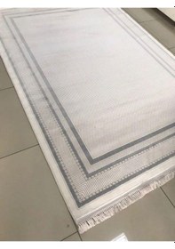 Resim Padişah Halı Santo 60476 030 Serisi Akrilik Salon Oturma Yatak Odası Halısı Gri 