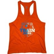 Resim Bluu Trainhardx Fitness Gym Tank Top Sporcu Atleti (532942140) 