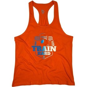 Resim Bluu Trainhardx Fitness Gym Tank Top Sporcu Atleti (532942140) 