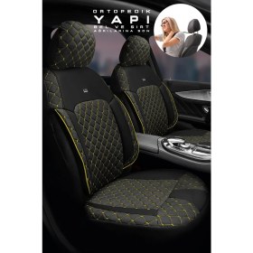 Resim Trobus Volkswagen Caddy Ticari 2015 Aracınıza Uyumlu Ticari Siyah Sarı Efes Konfor Serisi 
