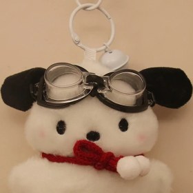 Resim Silver1 Yeni Iyi Şanslar Maskot Peluş Bebek Kolye Sevimli Küçük Ejderha Karikatür Bebek Çanta Çekicilik Anahtarlık Küçük Kolye (Yurt Dışından) 