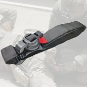 Resim Hightower Siyah Döner Tokalı 122kg Dayanımlı Nylon Turnike - Kampçılık, Yürüyüş, Acil İlk Yardım Siyah 