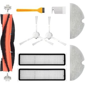 Resim Dreame D9 Uyumlu Yedek Fırça Hepa Filtre Mop Seti-9 Parça 