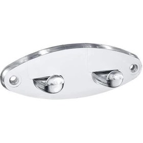 Resim Akrilik Bornoz Askısı Bornozluk 2li Banyo Bornoz Askı Aparatı 