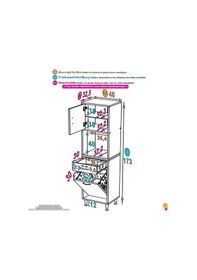 Resim Eliusta Seris Sepetli Ve Çekmeceli Banyo Dolabı G:40 Cm Çok Amaçlı Beyaz Düzenleyici 40x173x32,5 Cm Dolap Beyaz 