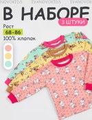 Resim Ivanovo Kids Yenidoğanlar İçin Kazak Seti 3 Parça 279332822 Pembe 