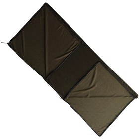 Resim Naturecamp Urgi Haki Birleştirilebilir Geniş Polar Kamp Uyku Tulumu-battaniye Çarşaf Ykk Fermuarlı Haki 