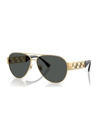 Resim Versace Ve 2289 100287 61 Erkek Pilot Gold Metal Güneş Gözlüğü Altın 