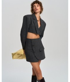 Resim Mai Studios Co. Mai Collection Elegant Antrasit Ceket-etek Takım Antrasit 