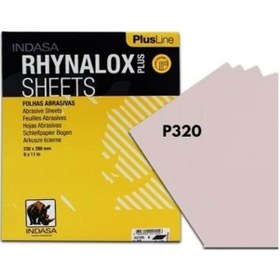 Resim INDASA P320 KURU TABAKA ZIMPARA 230X280 MM - 50 ADET (1 PAKET) 