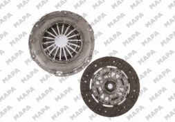 Resim DEBRIYAJ SETI (BASKI+BALATA+VOLAN+BILYA) 4'LU KIT REPSET DMF FOCUS III CB8 11>14 1.6 TDCI FOCUS III 